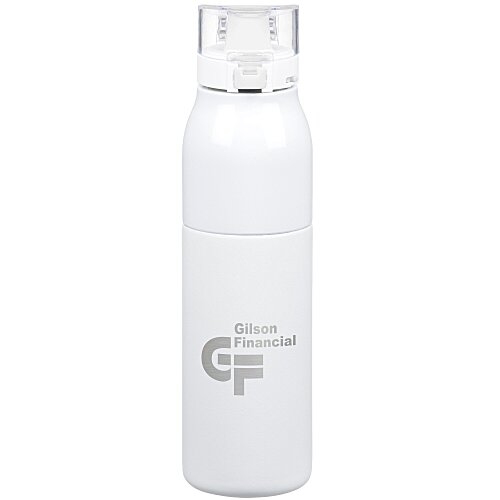 h2go Vigor Stainless Bottle - 25 oz - Laser Engraved Main Image