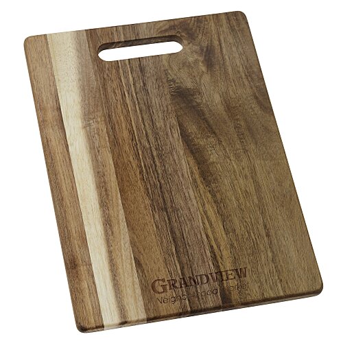 Acacia Cutting Board with Handle Main Image