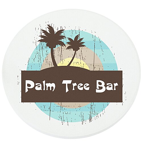Absorbent Stone Coaster - Round Main Image