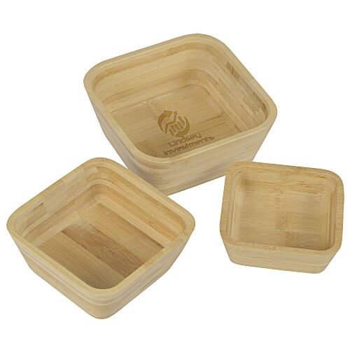 Bamboo Nesting Bowl Set Main Image