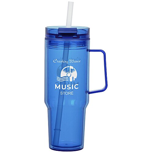 Intrepid Acrylic Mug with Straw - 40 oz Main Image