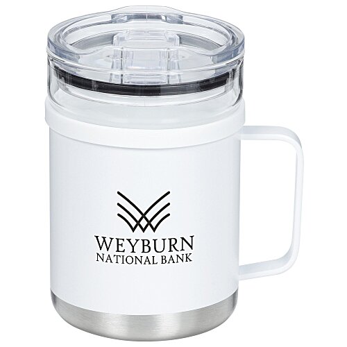 Glass and Stainless Steel Mug - 15 ounces Main Image