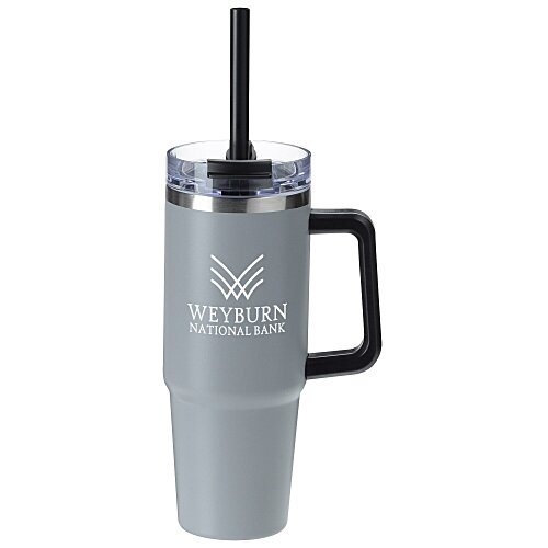 Intrepid Vacuum Mug with Straw - 30 oz Main Image