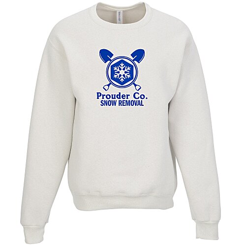 Jerzees Rugged Fleece Crewneck Sweatshirt - Screen Main Image
