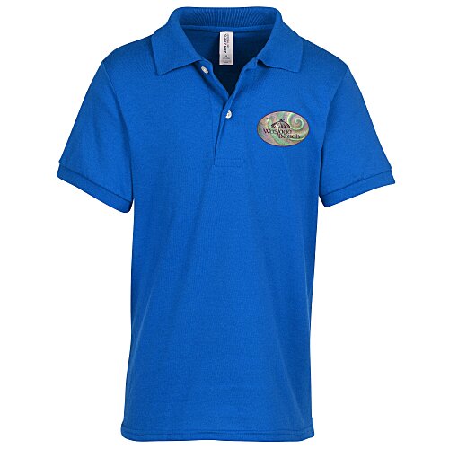 Jerzees Dri-Power Polo - Youth - Full Color Main Image