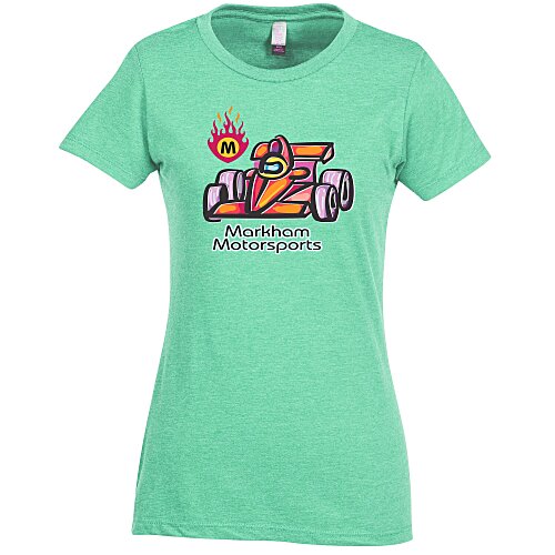 District Perfect Blend T-Shirt - Ladies' - Full Color Main Image