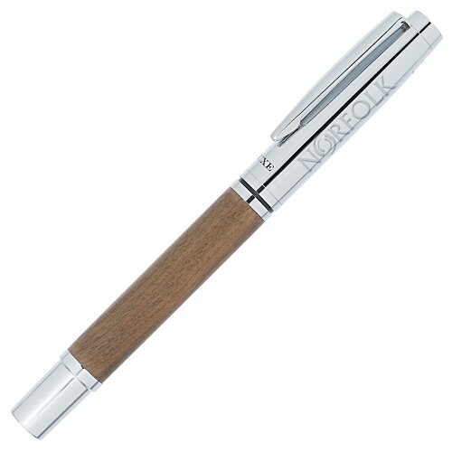 Luxe Walnut Executive Rollerball Metal Pen Main Image