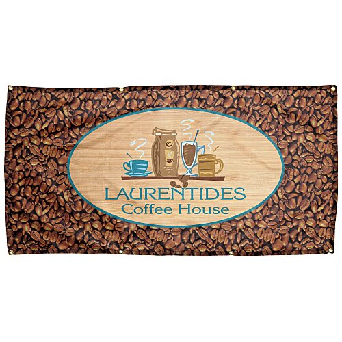 Nylon Event Banner - 3' x 6' - One Sided Main Image