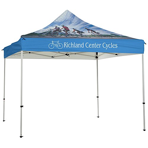 Deluxe 10' Event Tent with Vented Canopy - Full Color Main Image