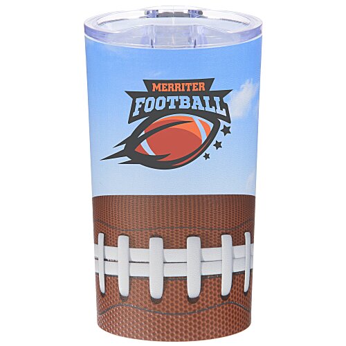 Football Full Color Travel Tumbler - 20 oz Main Image