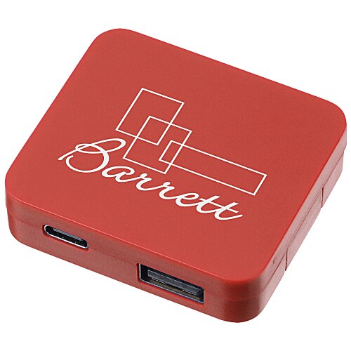 Accent 4 Port USB Hub - USBC - 24 hr Main Image