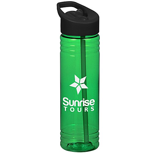 Halcyon Water Bottle with Flip Straw Lid - 24 oz - 24 hr Main Image