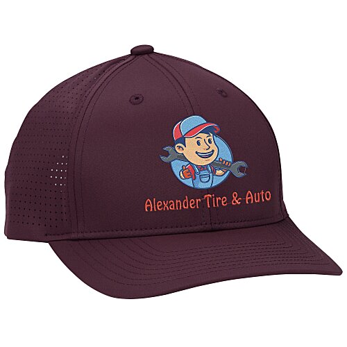 Pro-Cut Perforated Snapback Cap Main Image