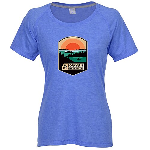 Voltage Tri-Blend Wicking T-Shirt - Ladies' - Full Color Main Image