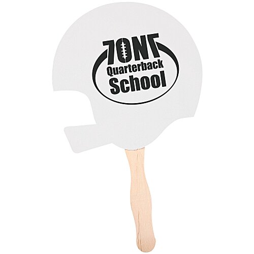 Hand Fan - Football Helmet Main Image