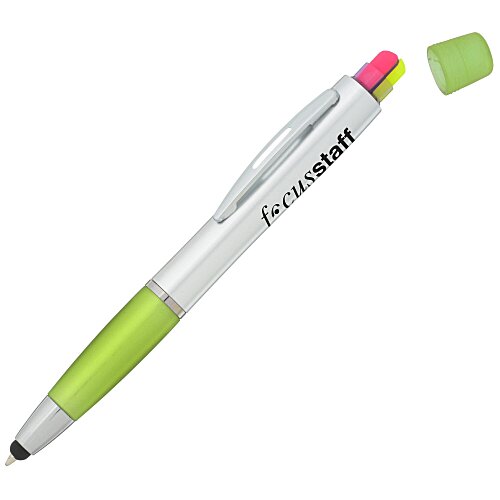 Trenta Curvy Stylus Twist Pen/Highlighter - 24 hr Main Image
