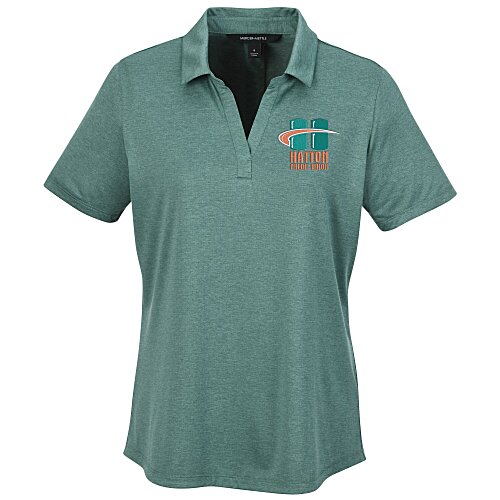 Jacquard Textured Jersey Polo - Ladies' Main Image