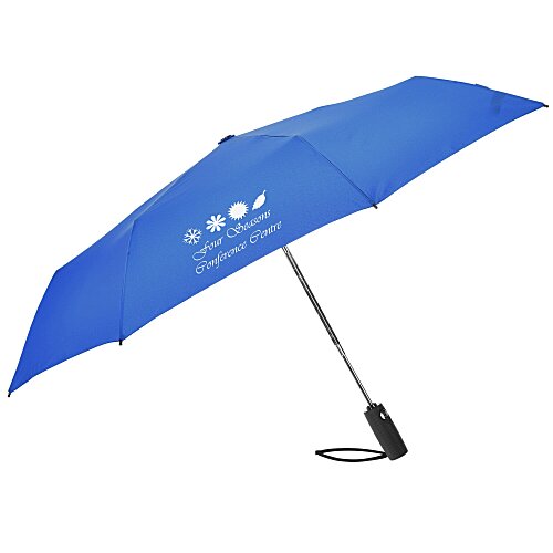 Auto Open / Close Compact Travel Umbrella - 42-inch Arc Main Image