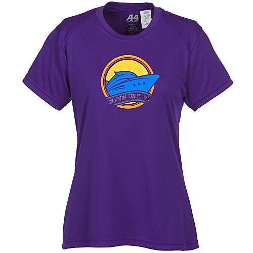 A4 Cooling Performance Tee - Ladies' - Full Color Main Image