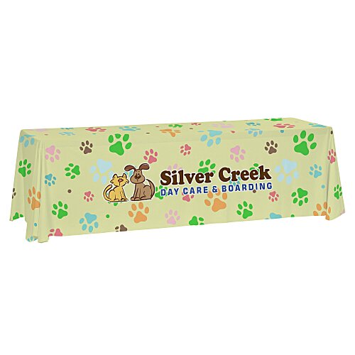 Laser Edge Featherweight Open-Back Table Throw - 8 feet Main Image