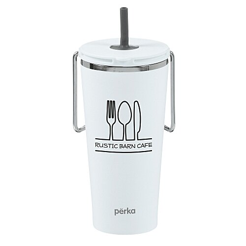 Perka Gibson Vacuum Tumbler with Straw - 20 oz Main Image