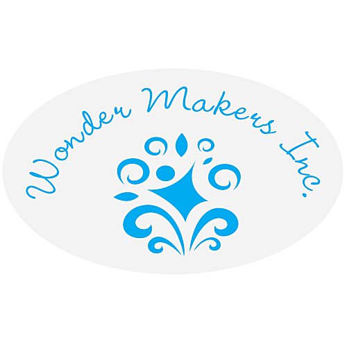 Oval Sticker - 3" x 5" - 24 hr Main Image