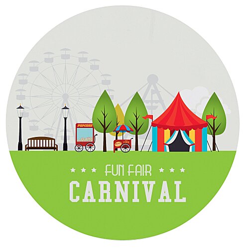 Full Color Sticker - Circle - 2-1/2" - 24 hr Main Image