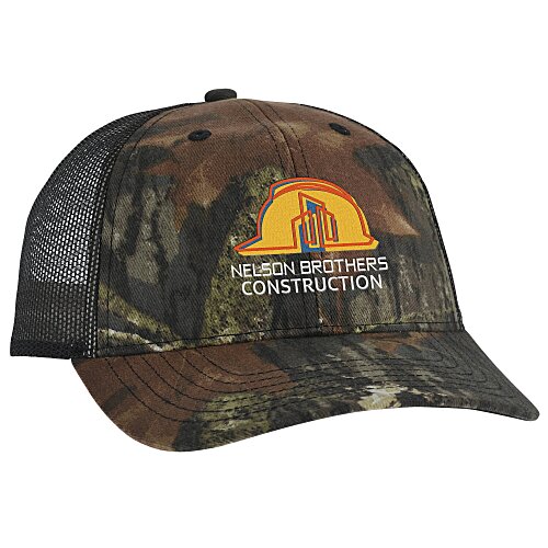 Licensed Camo Mesh Back Cap Main Image