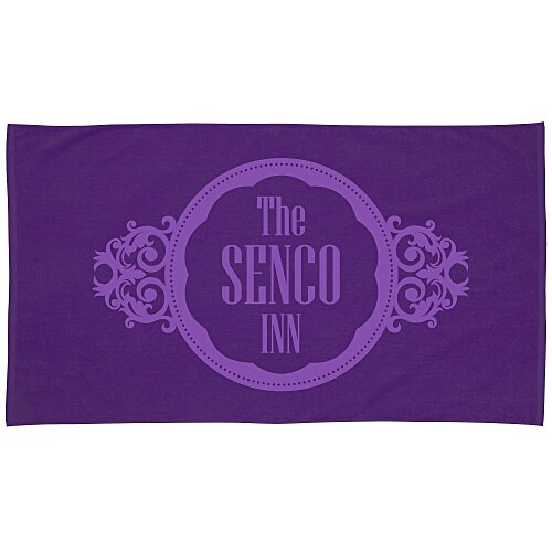 Oversize Velour Beach Towel - Colors - 24 hr Main Image