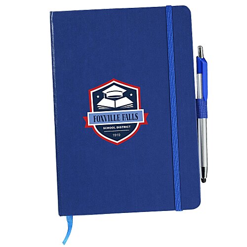 Snap Notebook with Stylus Pen - Full Color - 24 hr Main Image