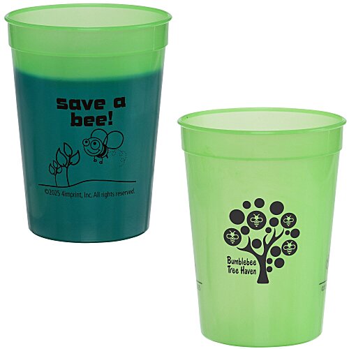 Super Kid Mood Stadium Cup - 12 oz - Go Green Main Image