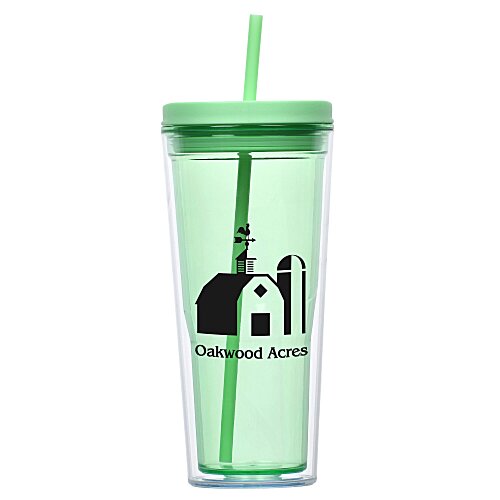 Vast Acrylic Tumbler with Straw - 21 oz Main Image