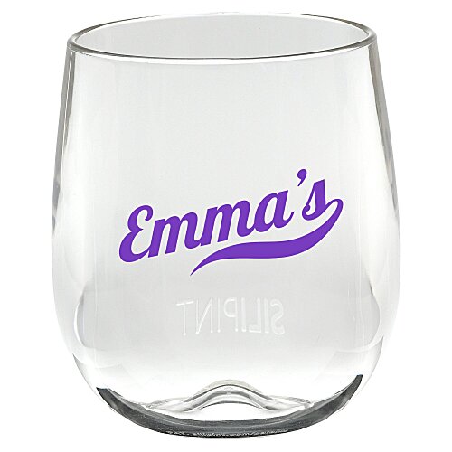 Silipint Clear Stemless Wine Glass - 12 oz Main Image