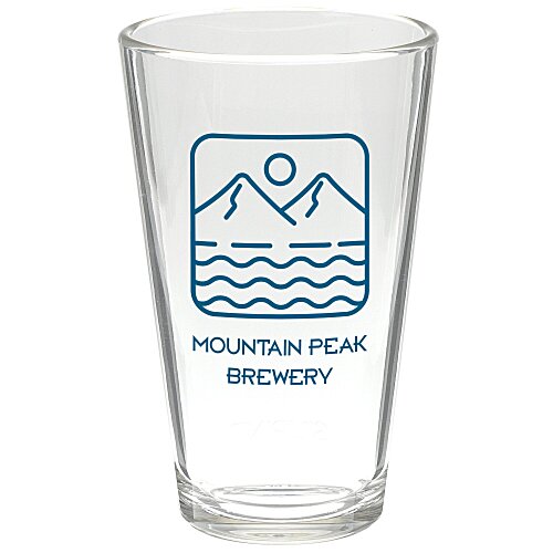 Silipint Clear Pint Glass - 16 oz Main Image