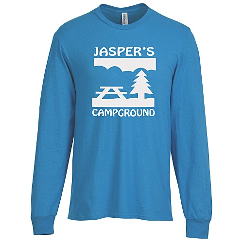 Jerzees Classics Cotton Long Sleeve T-Shirt - Screen Main Image
