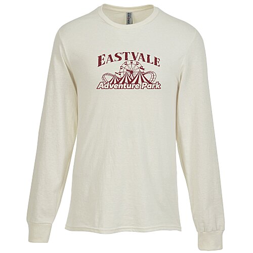 Jerzees Ultimate Ring Spun Cotton Long Sleeve T-Shirt - Screen Main Image