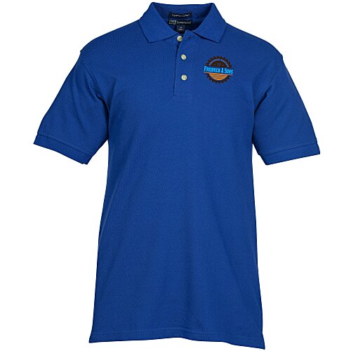 Egyptian Cotton Pique Polo - Men's - Full Color Main Image