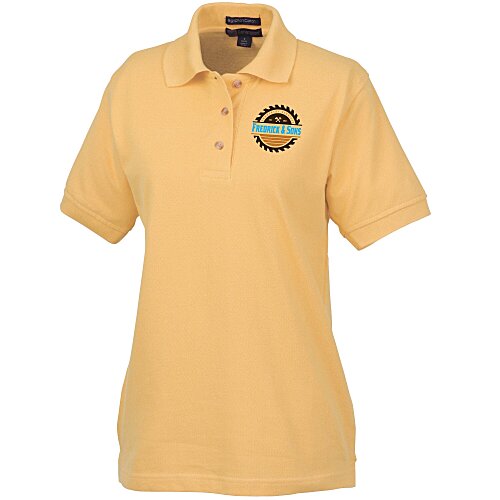 Egyptian Cotton Pique Polo - Ladies' - Full Color Main Image