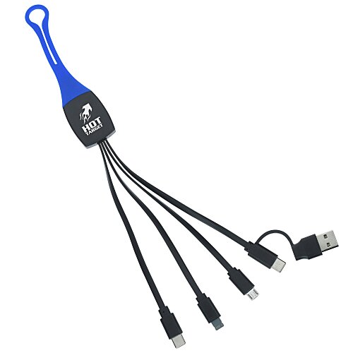 Color Accent Loop Charging Cable Main Image