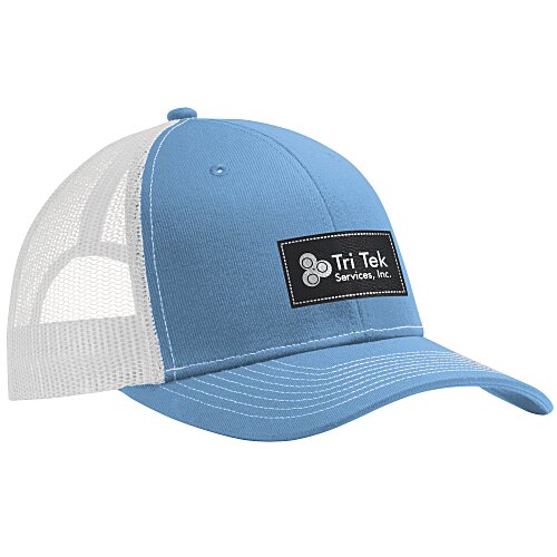 Transporter Snapback Meshback Cap - Laser Engraved Patch - 24 hr Main Image