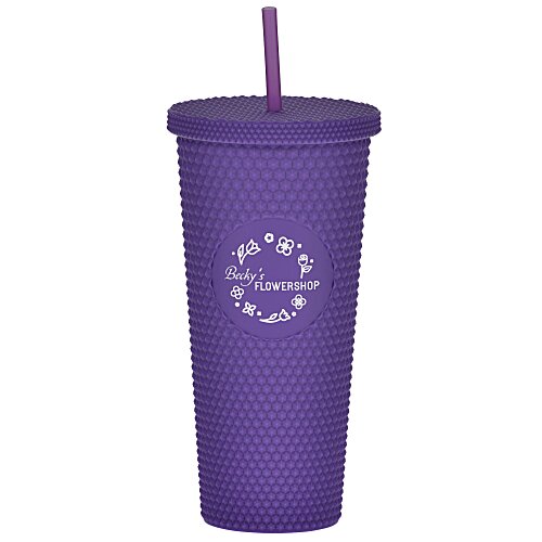 Bux Tumbler with Straw - 24 oz. - 24 hr Main Image