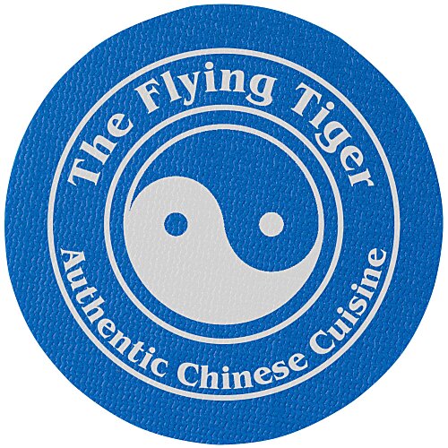 Vinyl Coaster - 4" Circle - 24 hr Main Image