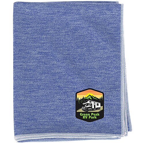 Heather Quick Dry Sport Towel - 24 hr Main Image