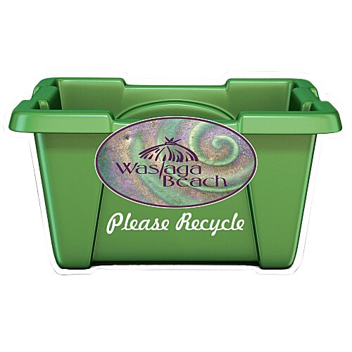 Recycle Bin Container Magnet - 20 mil Main Image