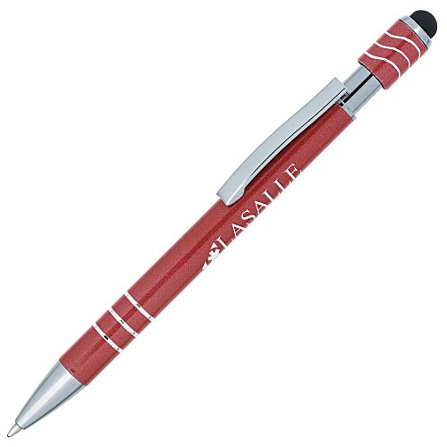 Revolve Stylus Metal Spinner Pen - 24 hr Main Image