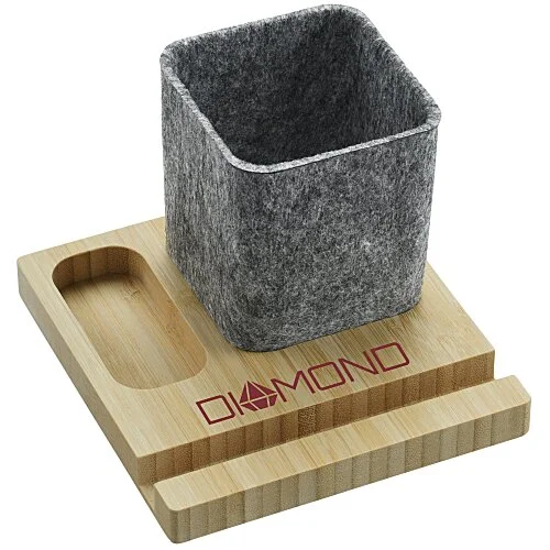 Wood Desk Organizer — Bamboo
