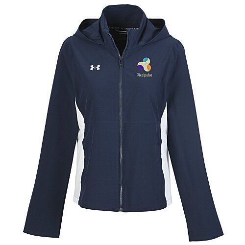 Under Armour Rival Stretch Woven Jacket - Ladies' - Embroidered Main Image