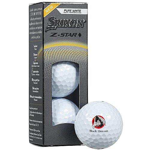 Srixon Z-Star Diamond Golf Ball - Sleeve Main Image