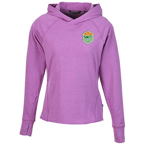 Cutter & Buck Adapt Knit Heather Hooded Pullover - Ladies' Main Image