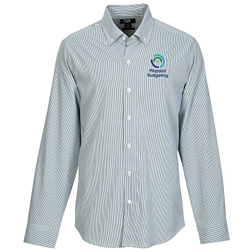 Cutter & Buck Skyline Pinstripe Dress Shirt - Men's Main Image